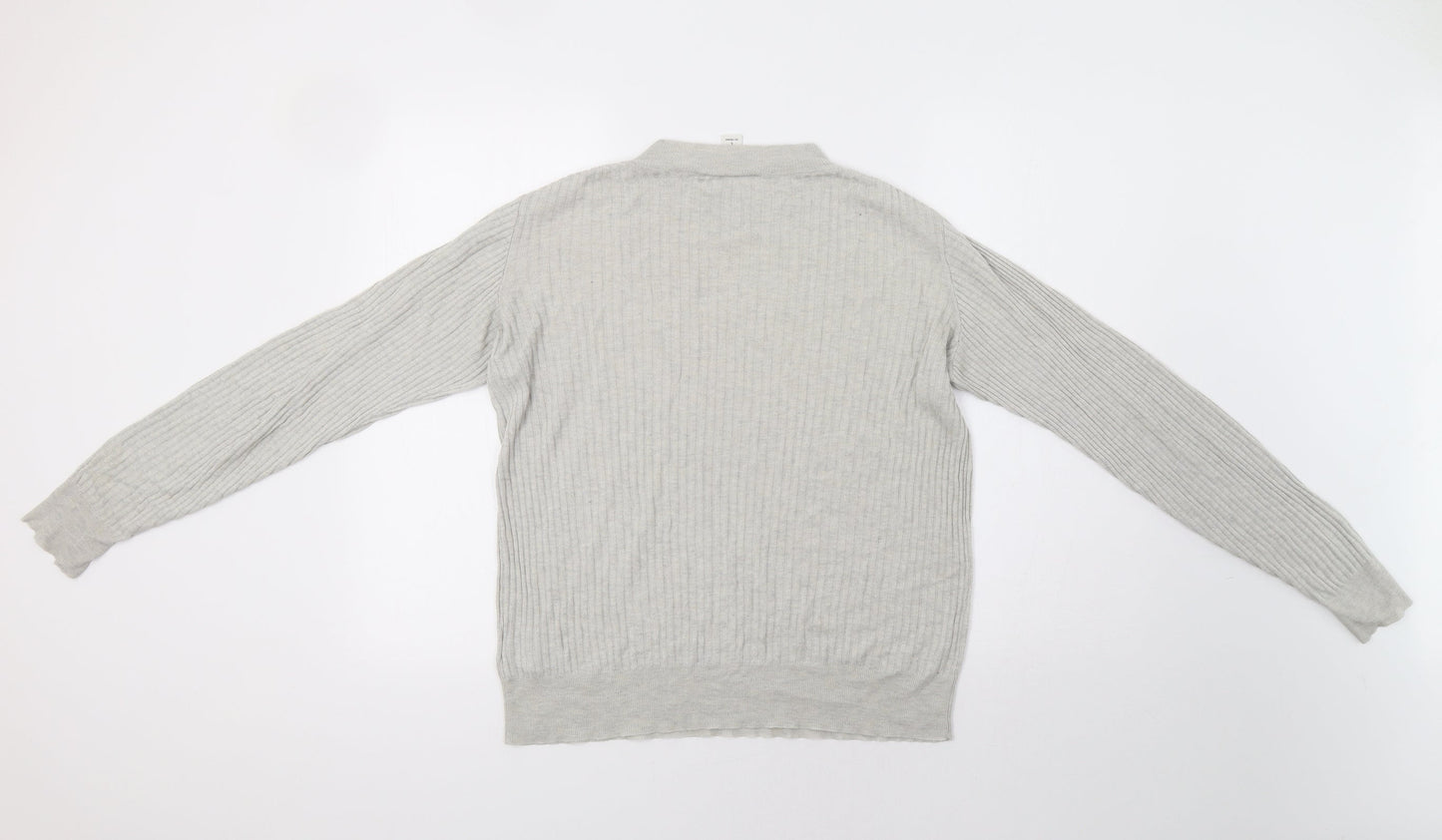 Womens UK Size L Monki Grey Pullover Jumper