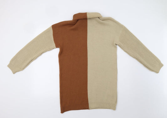 I SAW IT FIRST Womens Black   Tunic Jumper Size M