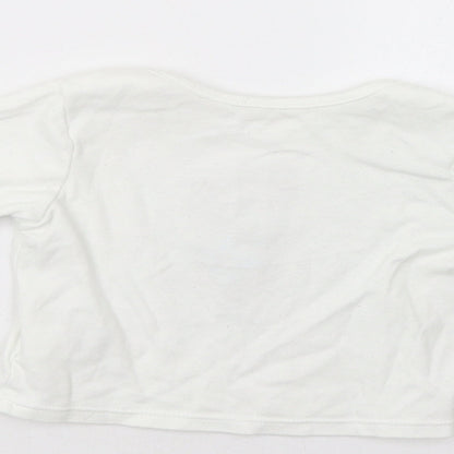 Brand and care label for Marks & Spencer Baby White Basic Polo, size 3-6, Months - Racoon