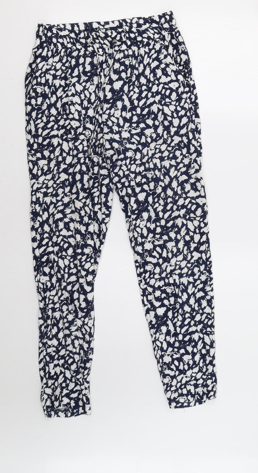 Womens UK Size 8 Papaya Regular Fit  Blue Trousers