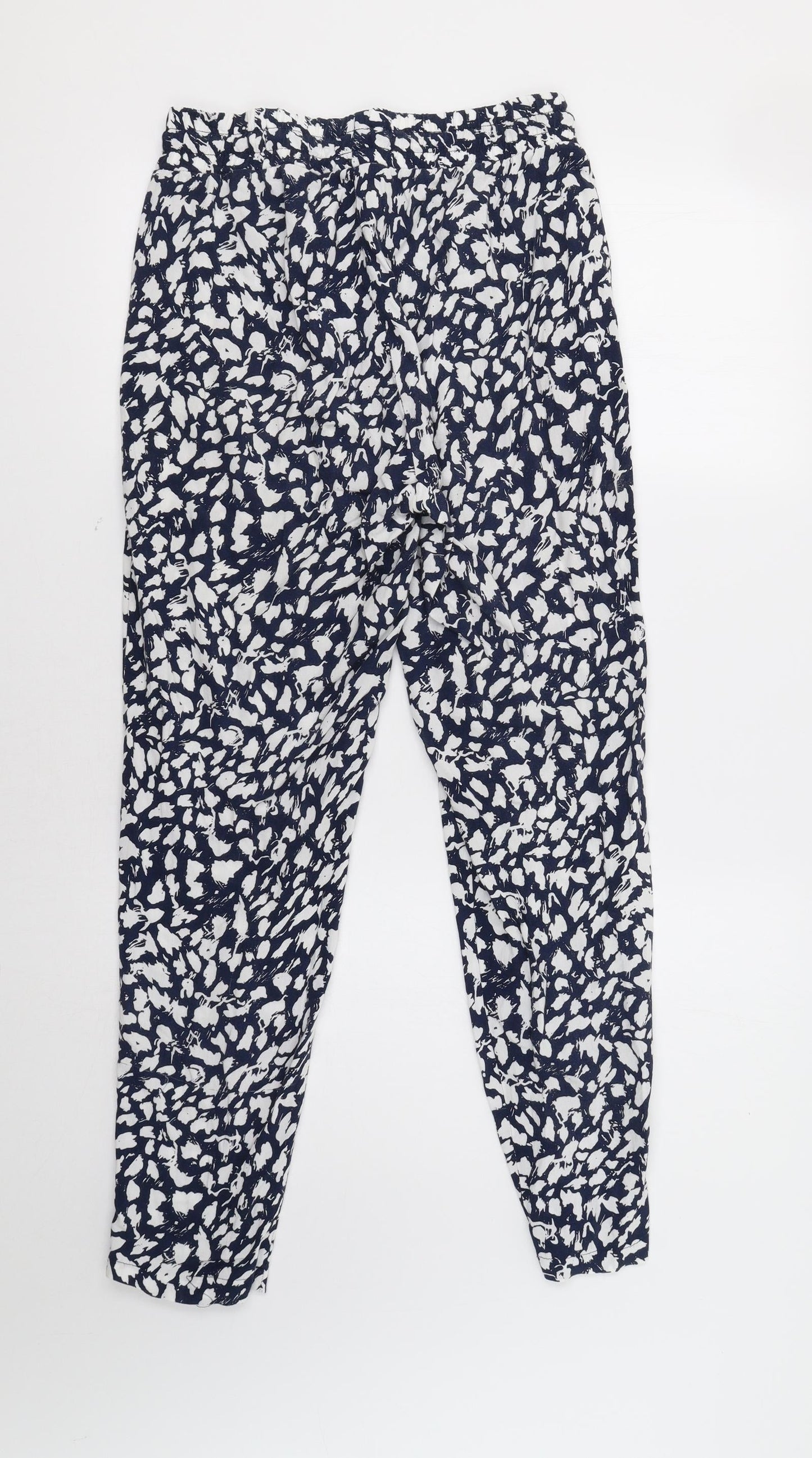 Womens UK Size 8 Papaya Regular Fit  Blue Trousers