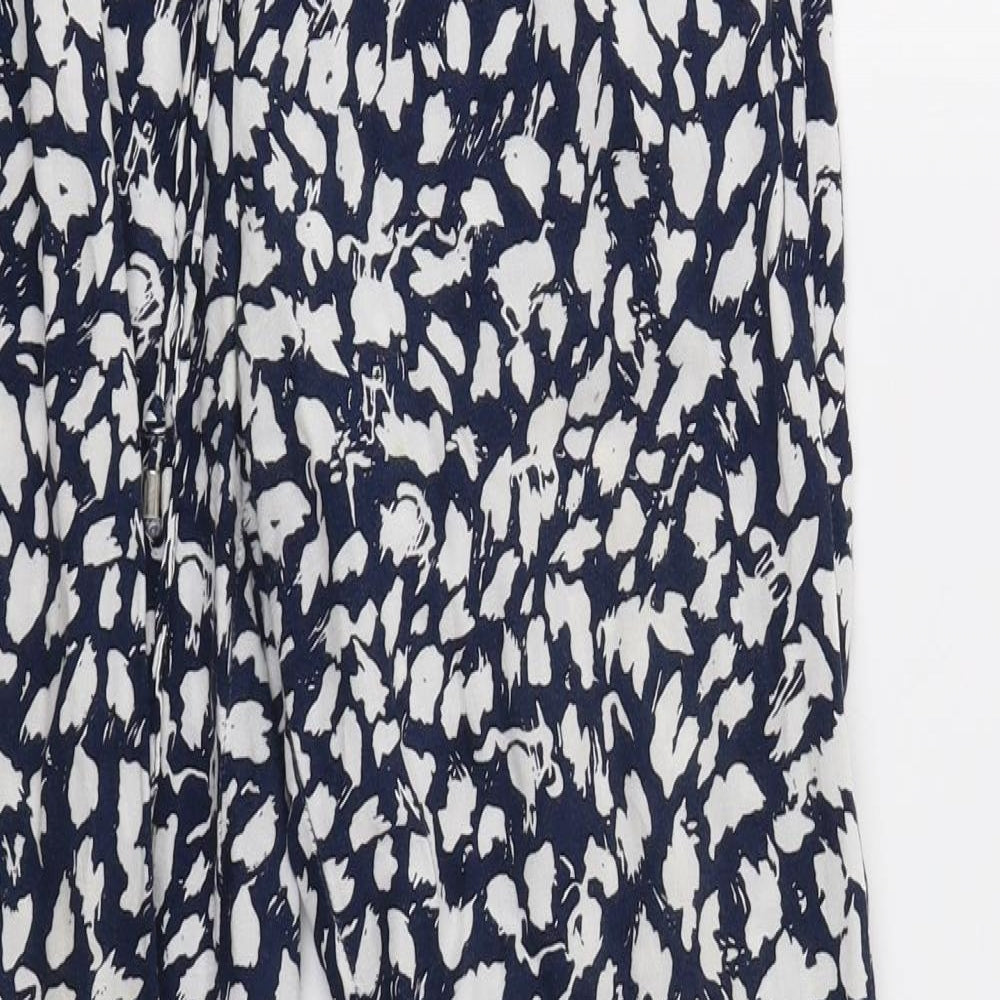 Womens UK Size 8 Papaya Regular Fit  Blue Trousers