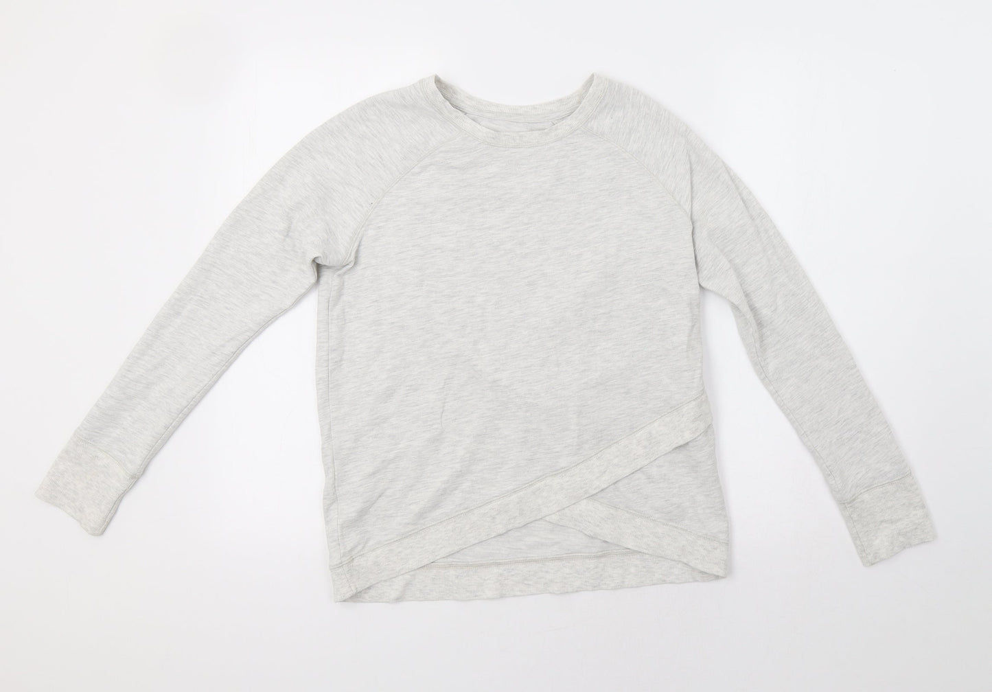 Souluxe Womens Grey   Pullover Sweatshirt Size S