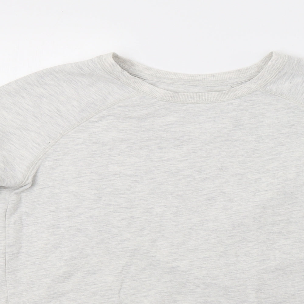 Souluxe Womens Grey   Pullover Sweatshirt Size S