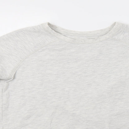 Souluxe Womens Grey   Pullover Sweatshirt Size S
