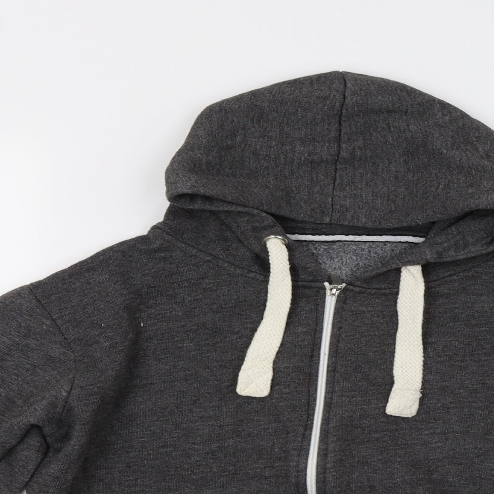 Preworn Womens Grey   Full Zip Hoodie Size M