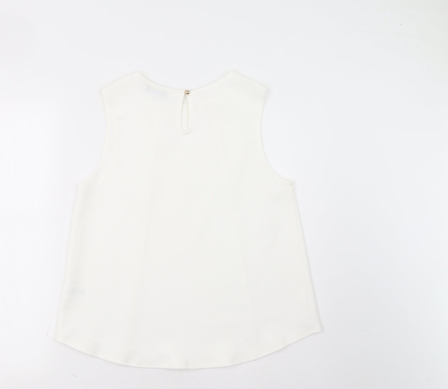 Papaya Womens White   Basic Tank Size 12