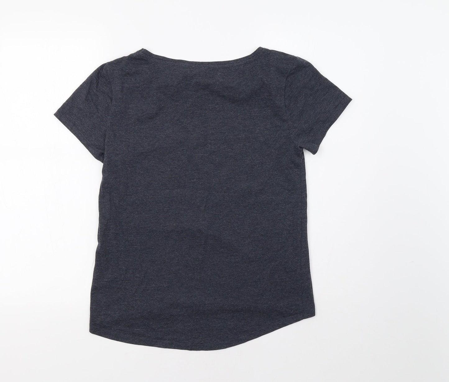 NEXT Womens Grey   Basic T-Shirt Size XS  - Pocket