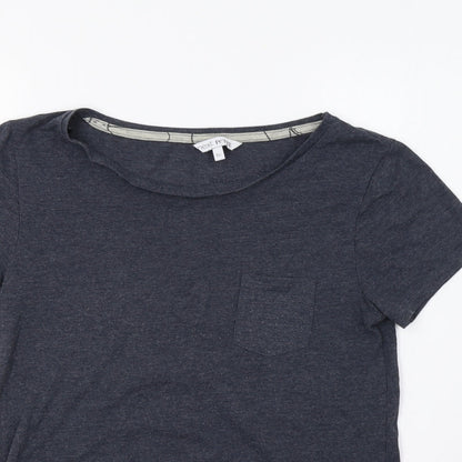 NEXT Womens Grey   Basic T-Shirt Size XS  - Pocket