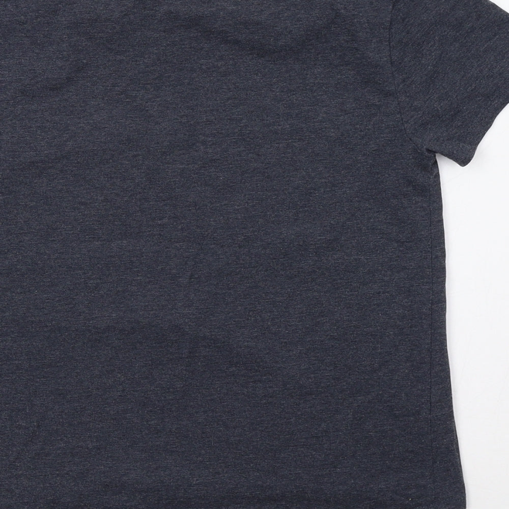 NEXT Womens Grey   Basic T-Shirt Size XS  - Pocket