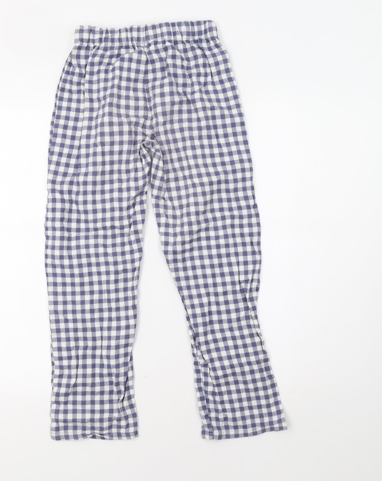 NEXT Girls Blue Check   Pyjama Pants Size 11 Years