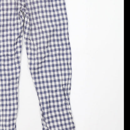 NEXT Girls Blue Check   Pyjama Pants Size 11 Years