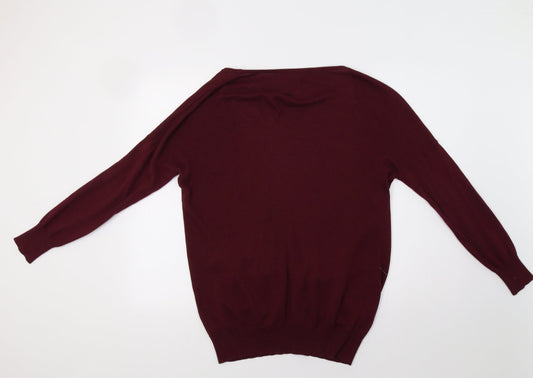 George Womens Purple   Cardigan Jumper Size 12