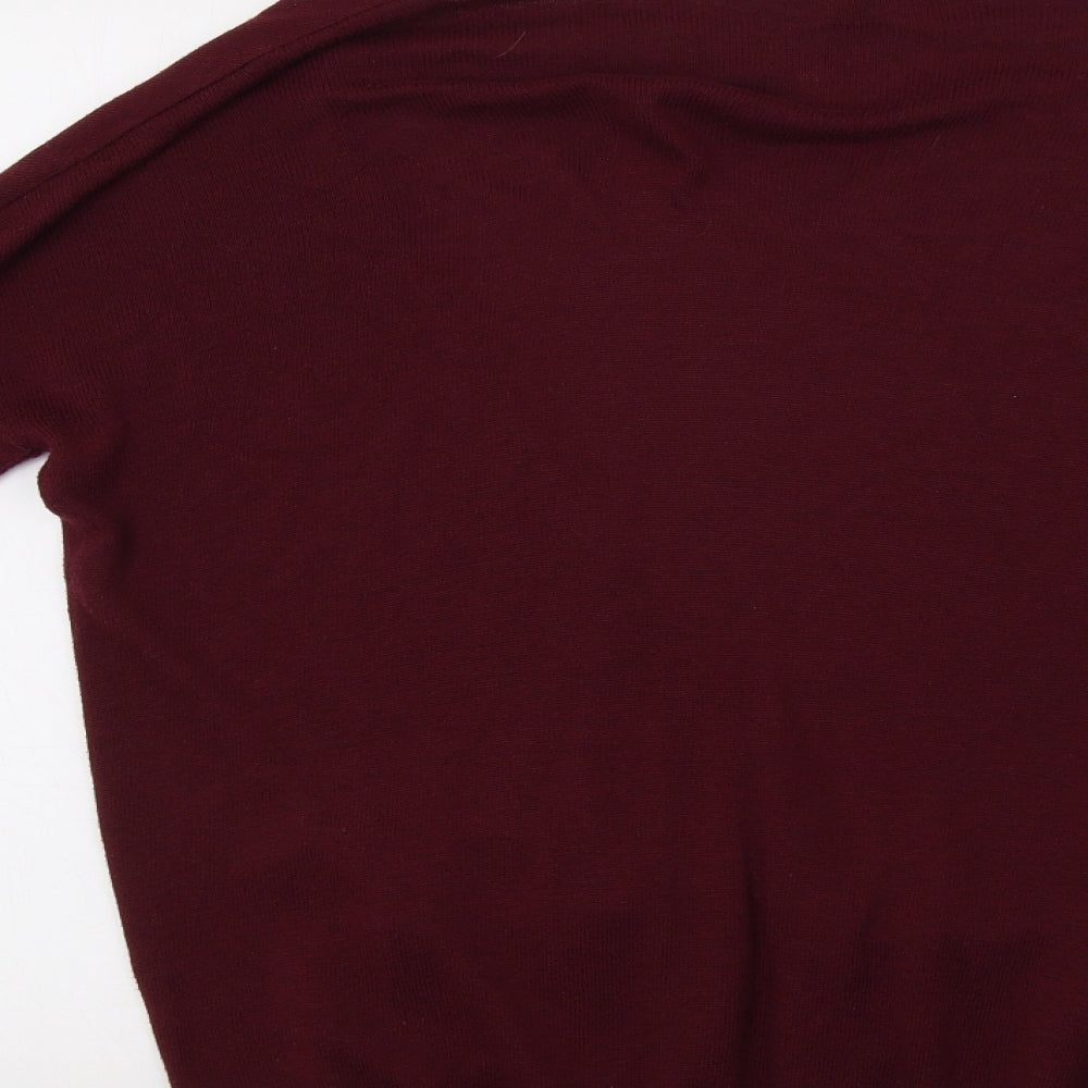 George Womens Purple   Cardigan Jumper Size 12