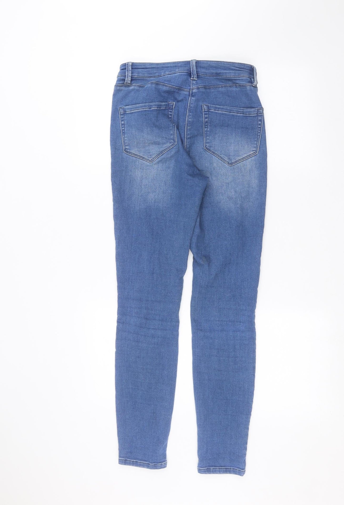 NEXT Womens Blue   Skinny Jeans Size 8 L27 in
