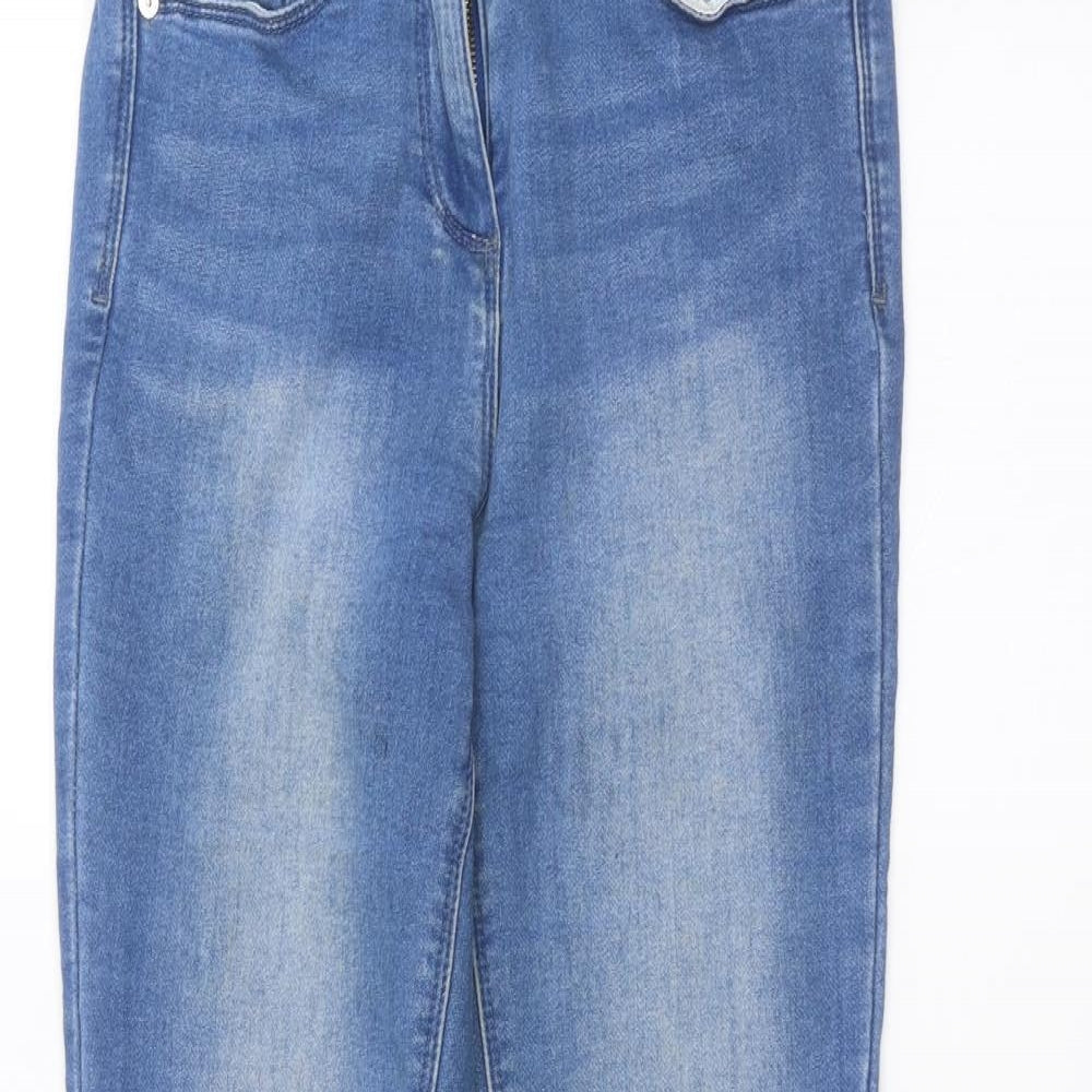 NEXT Womens Blue   Skinny Jeans Size 8 L27 in