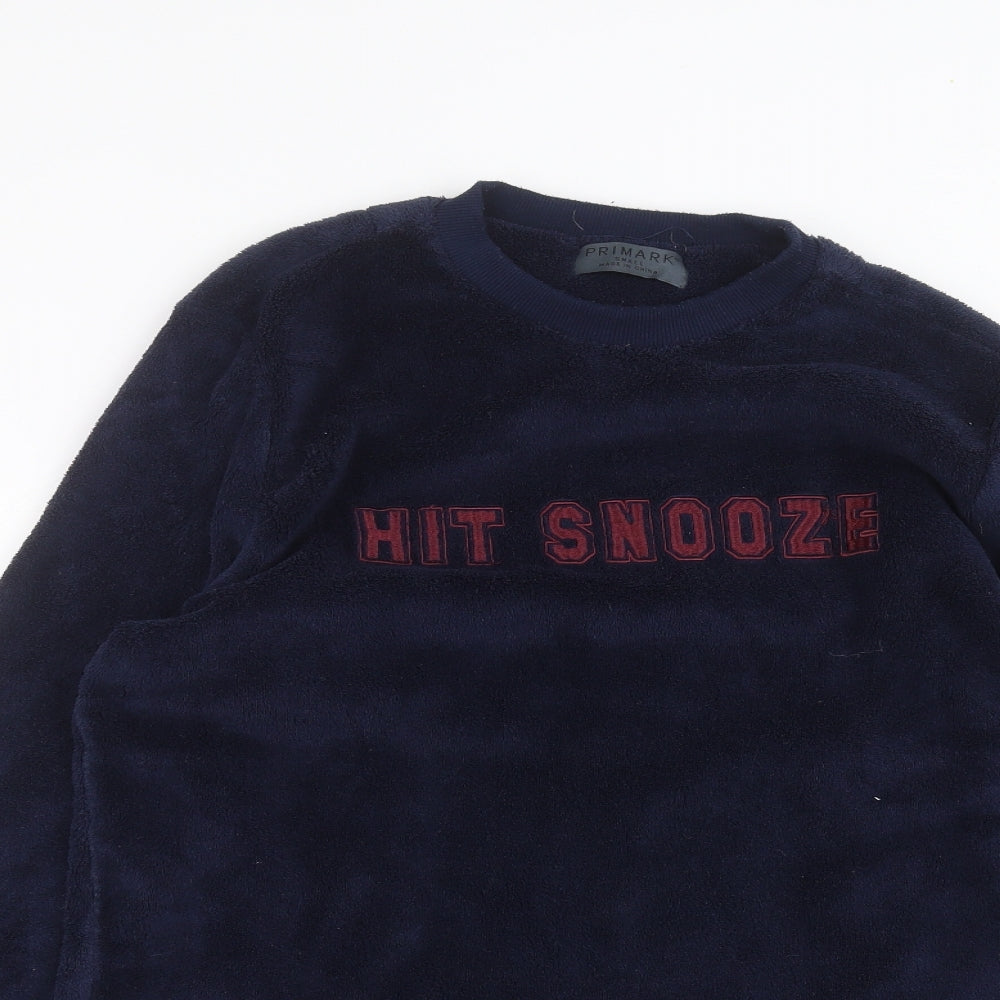 Primark Womens Blue   Pullover Jumper Size S