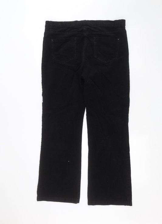 Womens UK Size 36 in Preworn Regular Fit Straight Black Jeans