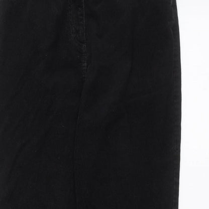 Womens UK Size 36 in Preworn Regular Fit Straight Black Jeans