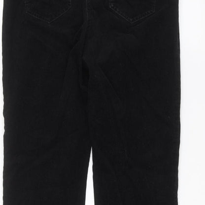 Womens UK Size 36 in Preworn Regular Fit Straight Black Jeans