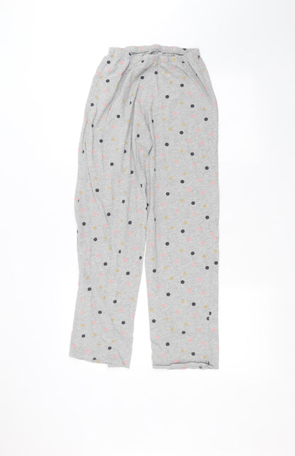 Womens UK Size S Marks and Spencer Regular Fit Sweatpants Grey Trousers