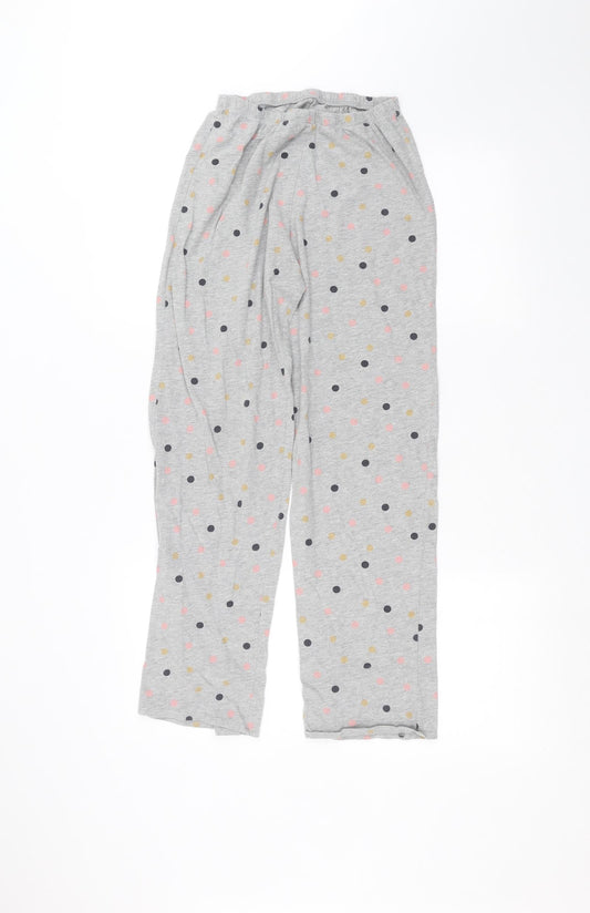 Womens UK Size S Marks and Spencer Regular Fit Sweatpants Grey Trousers
