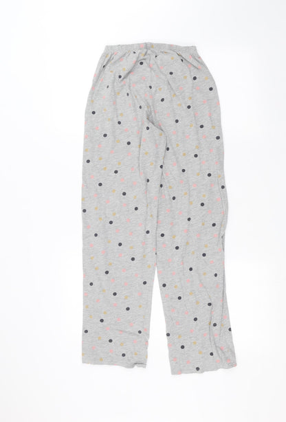 Womens UK Size S Marks and Spencer Regular Fit Sweatpants Grey Trousers