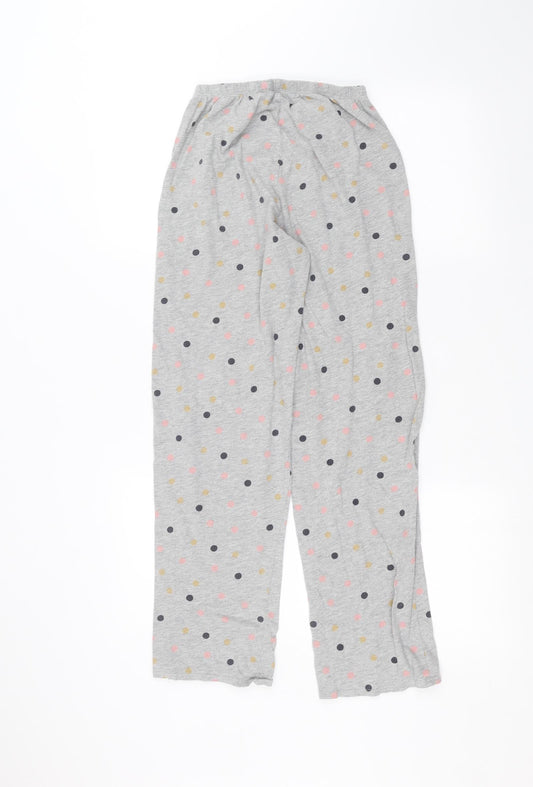 Womens UK Size S Marks and Spencer Regular Fit Sweatpants Grey Trousers