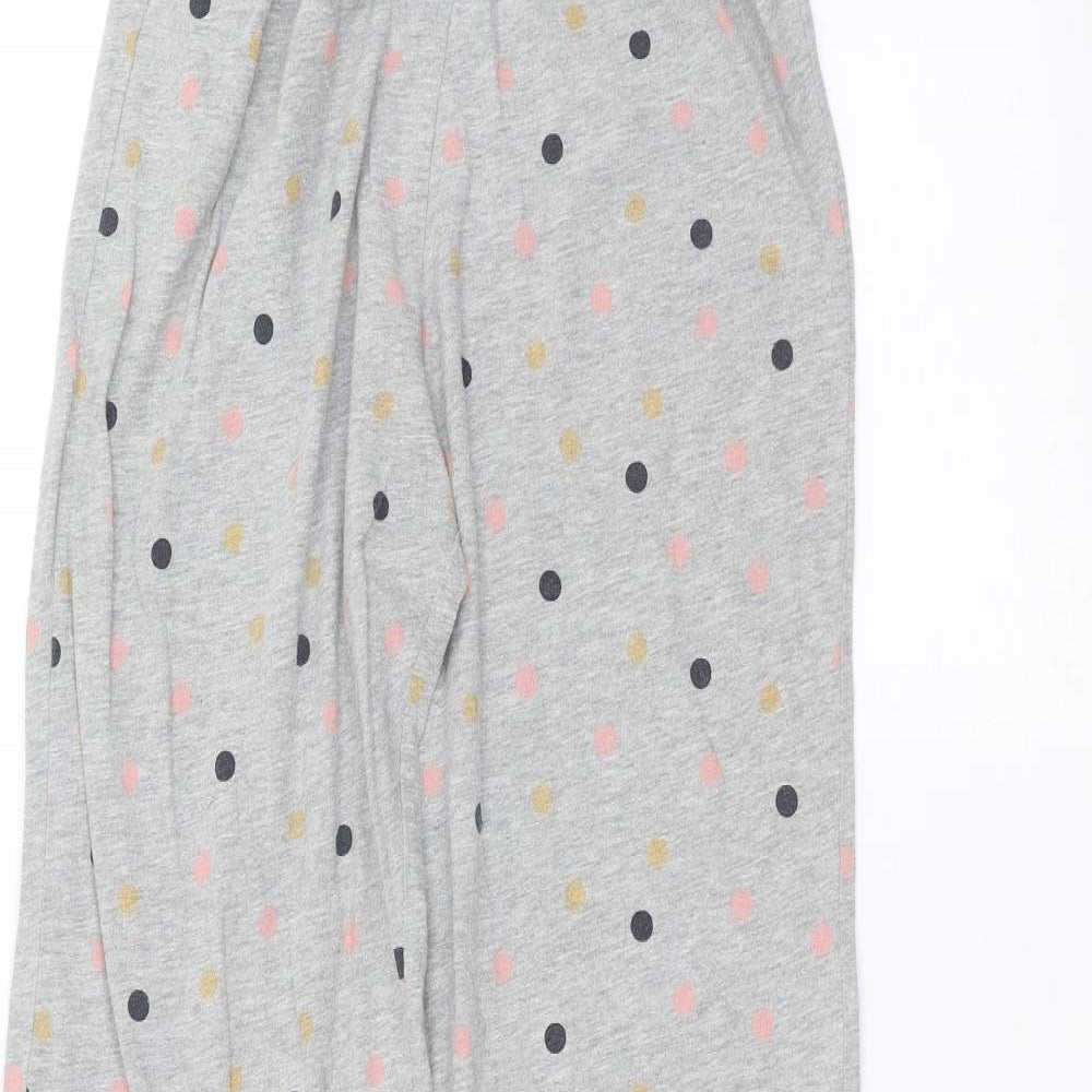 Womens UK Size S Marks and Spencer Regular Fit Sweatpants Grey Trousers