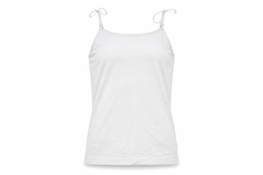 Front view of Atmosphere women’s grey basic t-shirt, size S