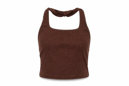 Womens UK Size XS SheIn Brown Basic T-Shirt