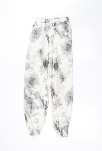 SheIn Womens White   Sweatpants Trousers Size XS L24 in