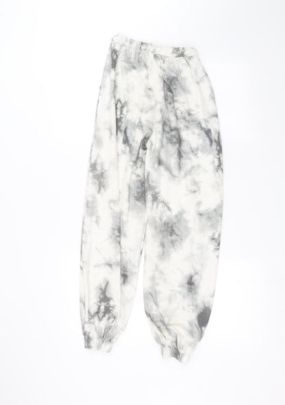 SheIn Womens White   Sweatpants Trousers Size XS L24 in