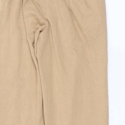 PRETTYLITTLETHING Womens Brown   Sweatpants Trousers Size XS L24 in