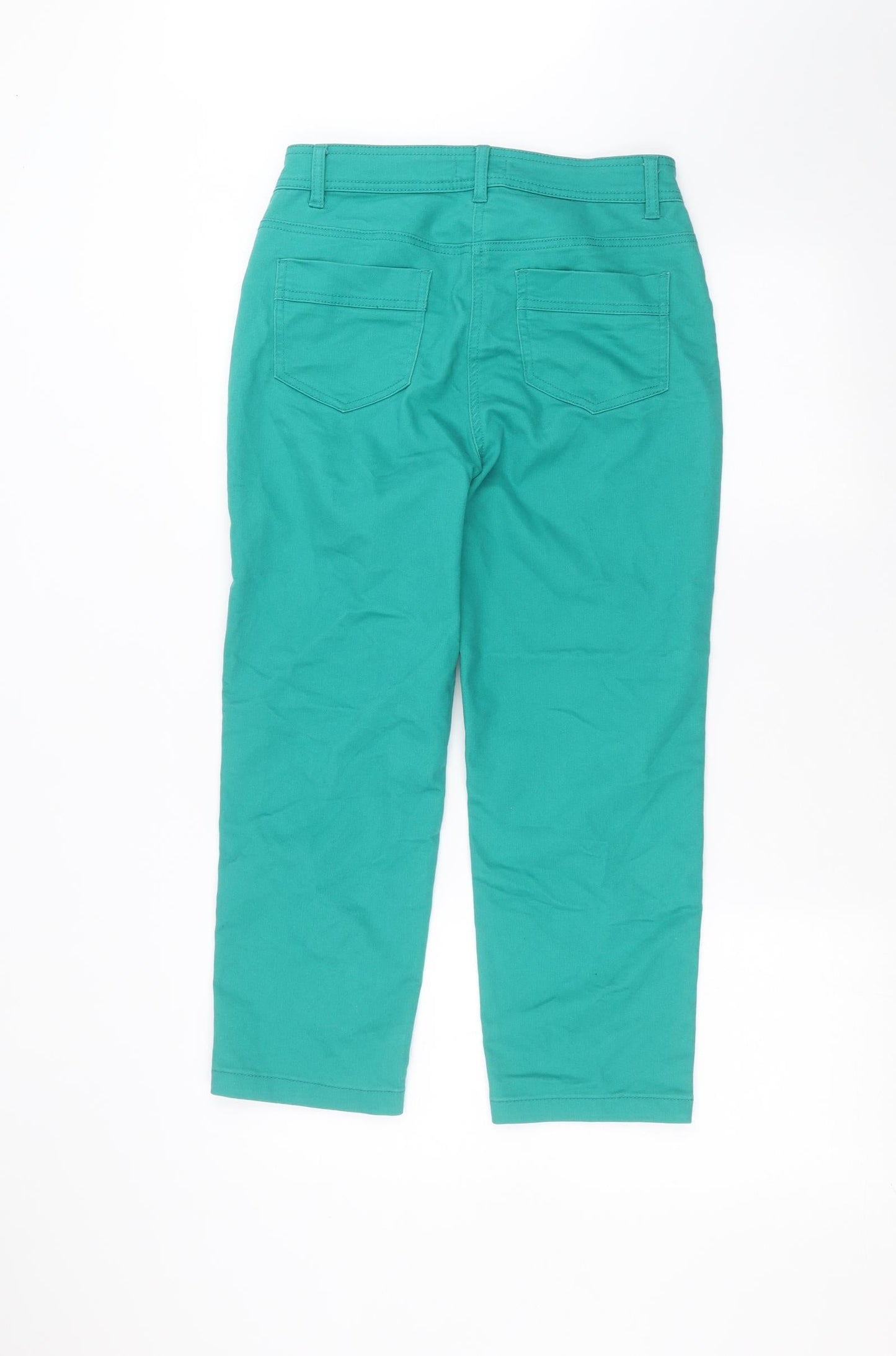 Soon Womens Green   Straight Jeans Size 10 L22 in