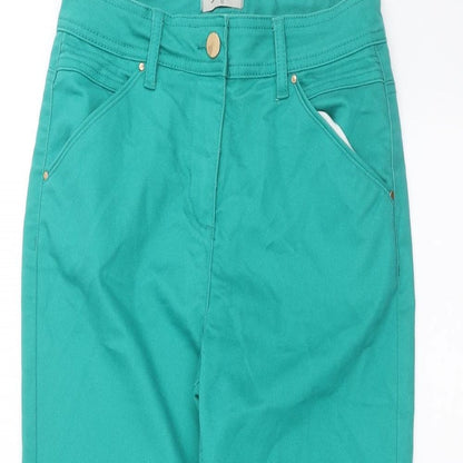 Soon Womens Green   Straight Jeans Size 10 L22 in