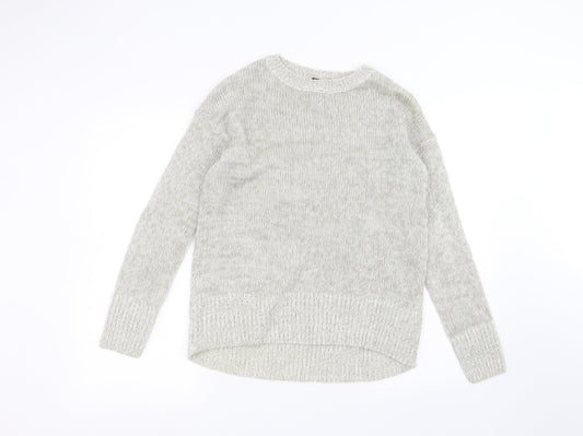 Womens UK Size S New Look White Pullover Jumper