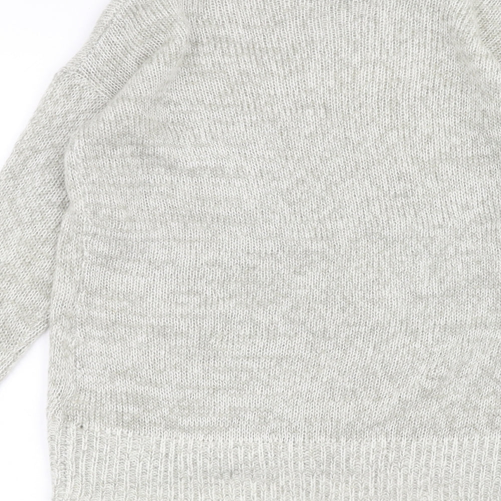Womens UK Size S New Look White Pullover Jumper
