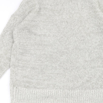 Womens UK Size S New Look White Pullover Jumper