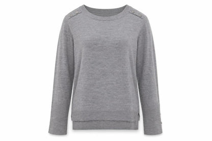 Womens UK Size S Primark Grey Pullover Jumper