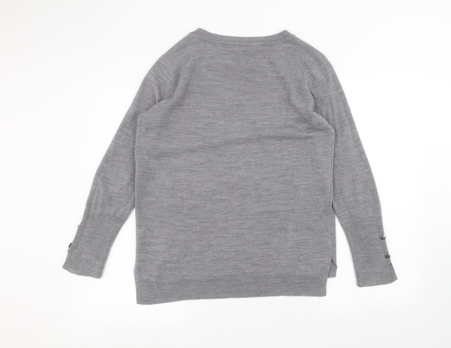 Primark Womens Grey   Pullover Jumper Size S