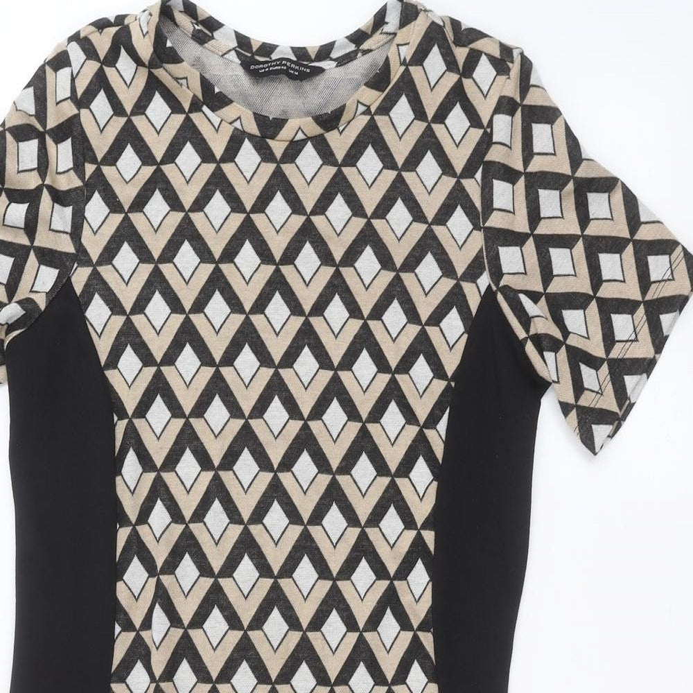 Womens UK Size 14 Dorothy Perkins Brown Pullover Jumper
