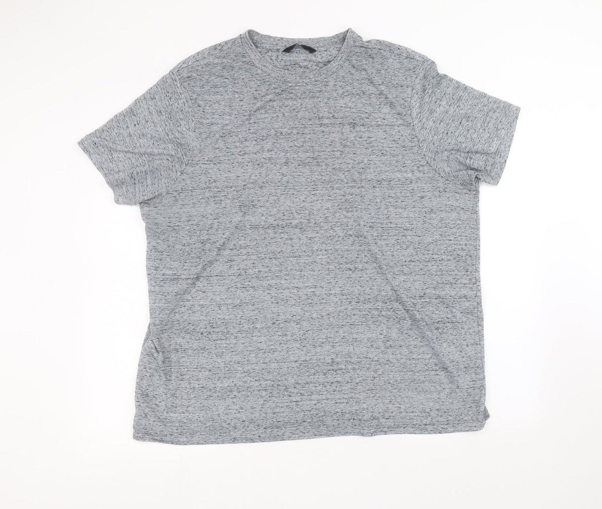 Additional front view of Very girls’ grey basic t-shirt, size 3XL