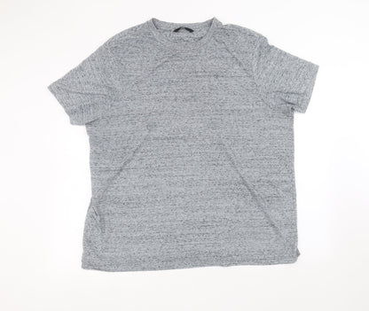 Additional front view of Very girls’ grey basic t-shirt, size 3XL