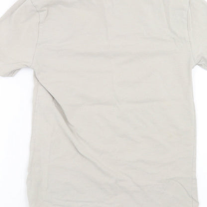 Womens UK Size XS River Island Brown Basic T-Shirt