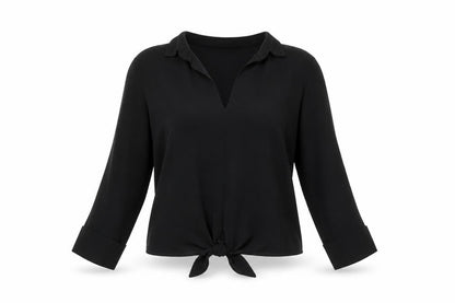 Womens UK Size 10 Select Black Basic T-Shirt