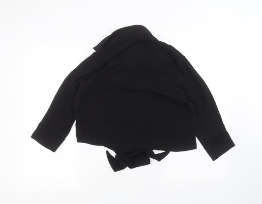 Womens UK Size 10 Select Black Basic T-Shirt