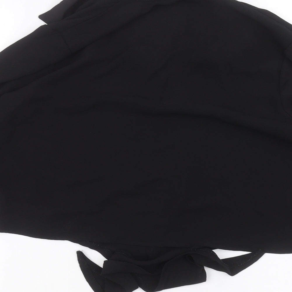 Womens UK Size 10 Select Black Basic T-Shirt