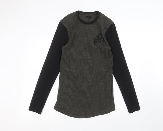 River Island Mens Green   Pullover Jumper Size S