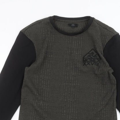 River Island Mens Green   Pullover Jumper Size S